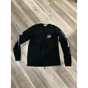 Jacks Surfboards‎ Mens Long Sleeve Graphic T-Shirt Black Size Large Surf Tee